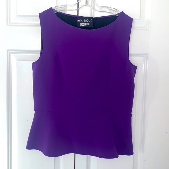 Moschino NWT Peplum top - Picture 2 of 13